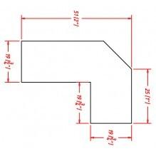 Light Rail Angle Molding