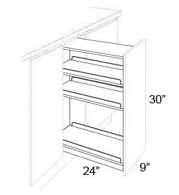 Spice Pullout Cabinet