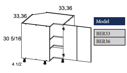 Easy Reach Base Cabinet