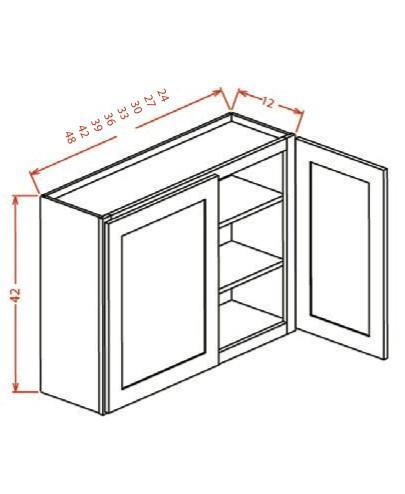 Glass Insert Door Cabinets
