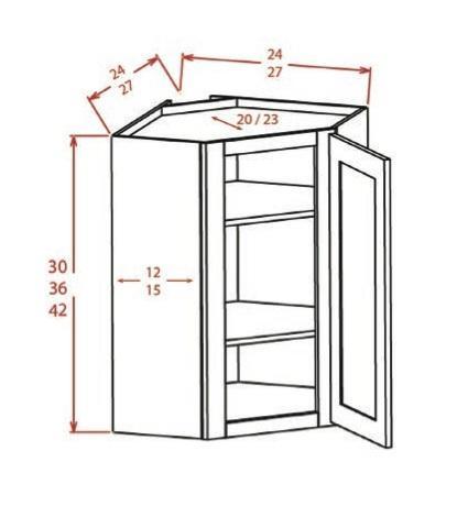 Wall Diagonal Corner Cabinets