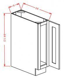 Base Tall one door 9" Cabinet