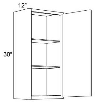 30" Wall Cabinet with One Door