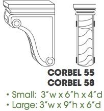 Corbel Large