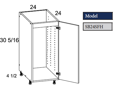 Farmhouse Sink Base , 1 Door