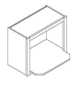 Wall Microwave Oven Cabinet