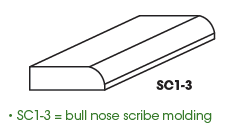 Scribe Molding