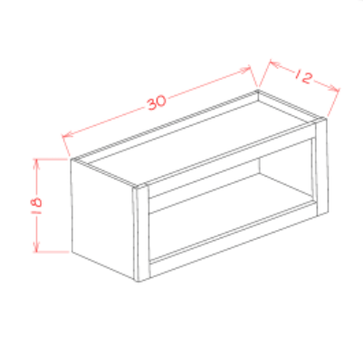 Open Wall Cabinet